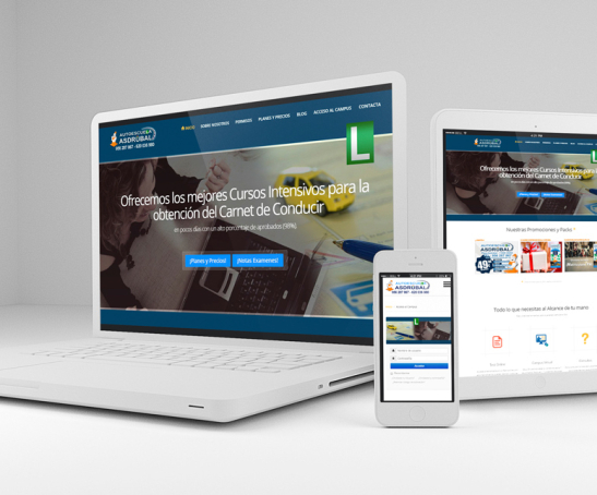 Web Autoescuela Asdrubal